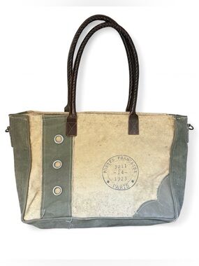 Vintage Addiction Canvas Tote Bag